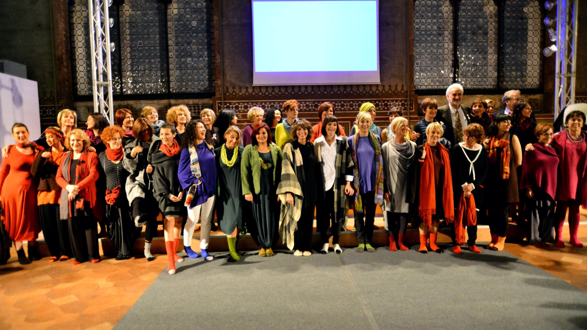 A Palazzo Gotico sfila il coraggio nella giornata contro il tumore al seno