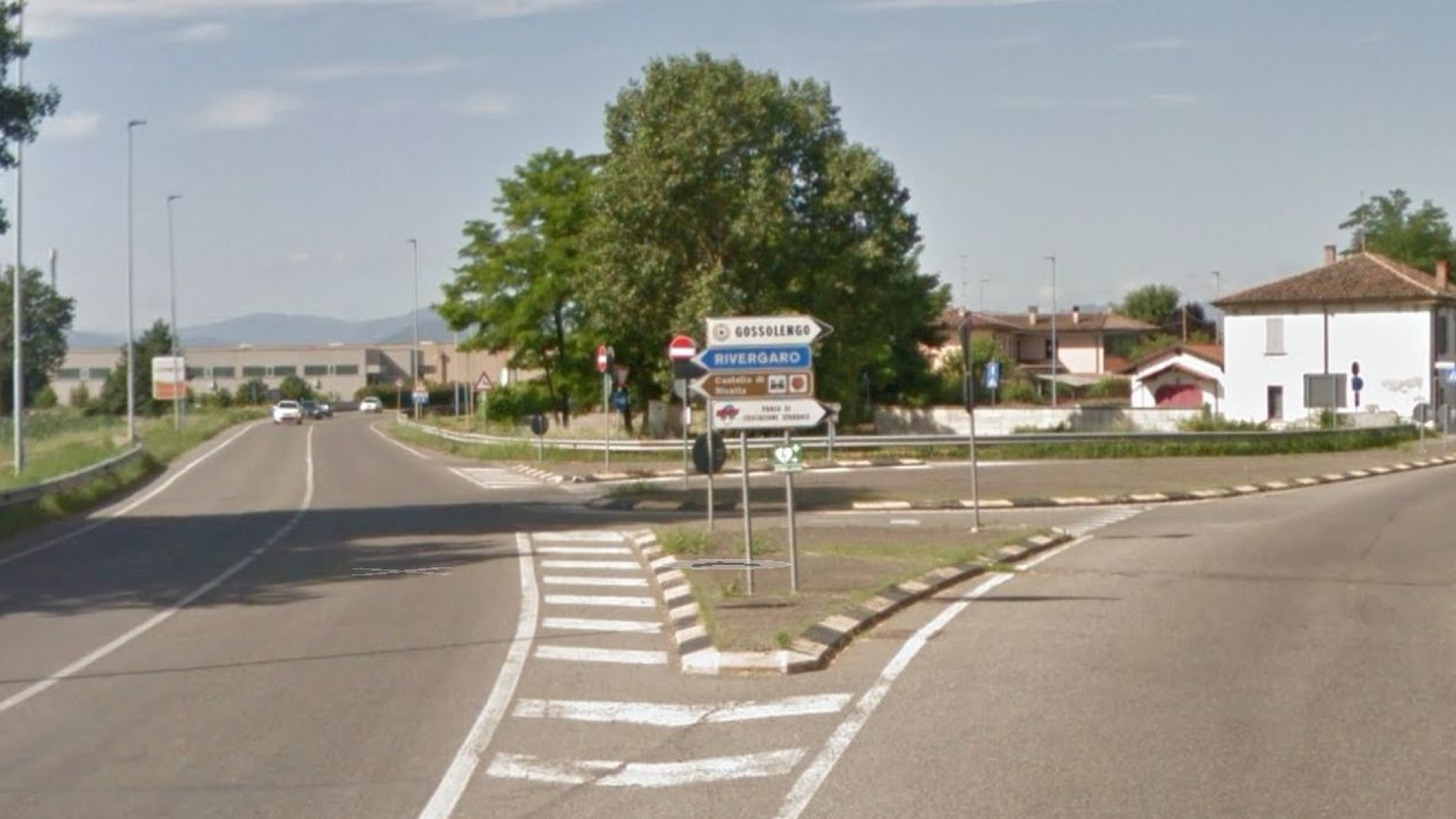 Nuova rotonda all'ingresso di Gossolengo, vince una impresa di Potenza