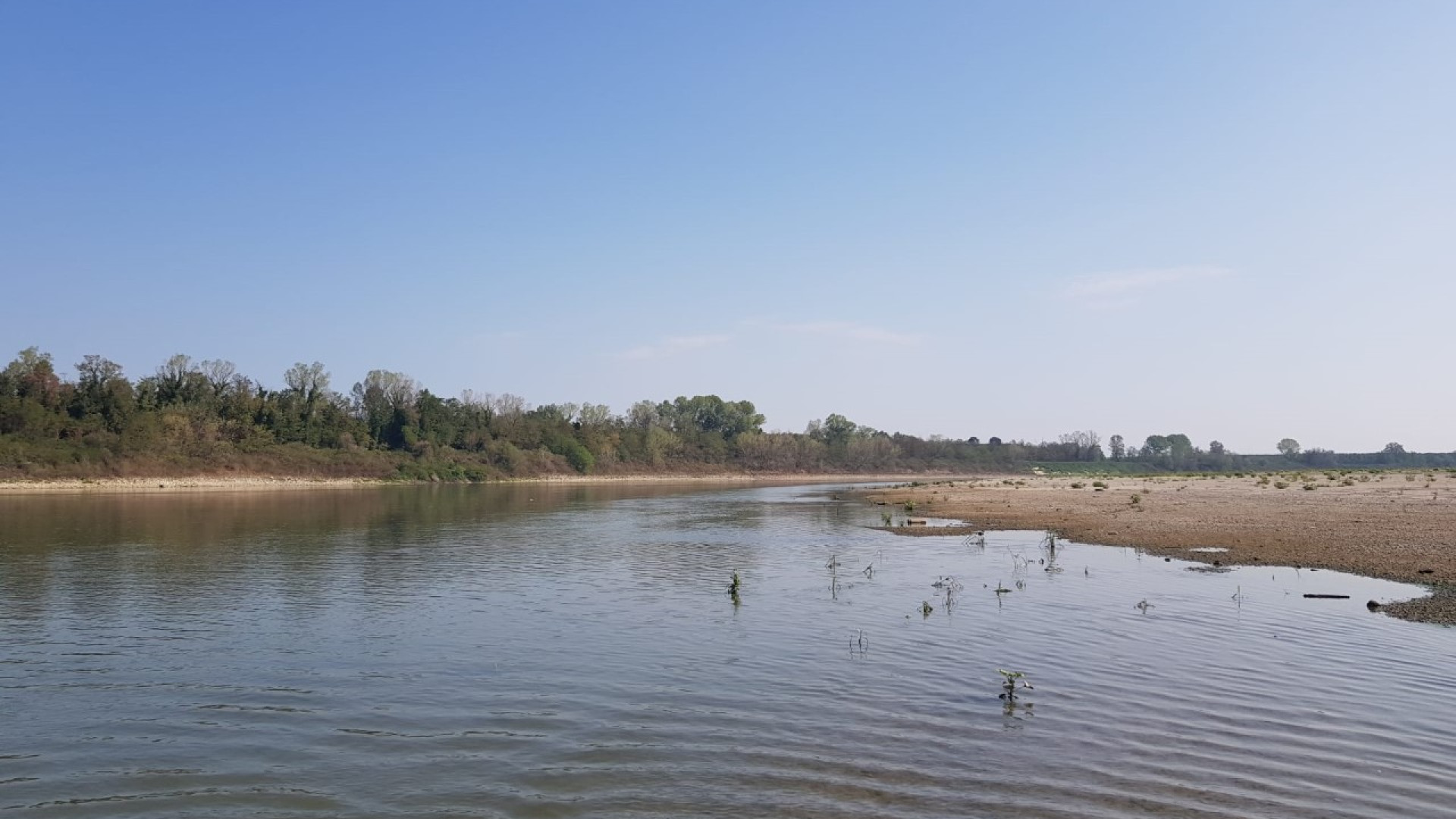 La siccità prosegue: "A Piacenza la portata del Po è due volte sotto la media"