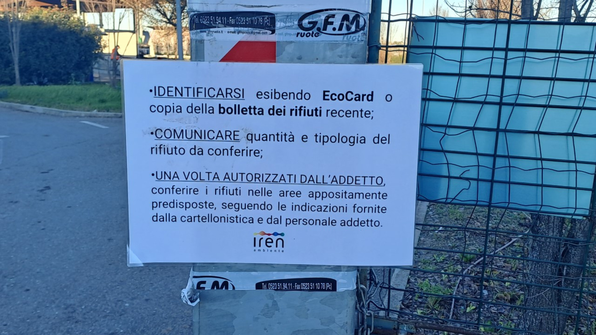 "Aumento anomalo di rifiuti alle isole ecologiche", Iren rafforza i controlli