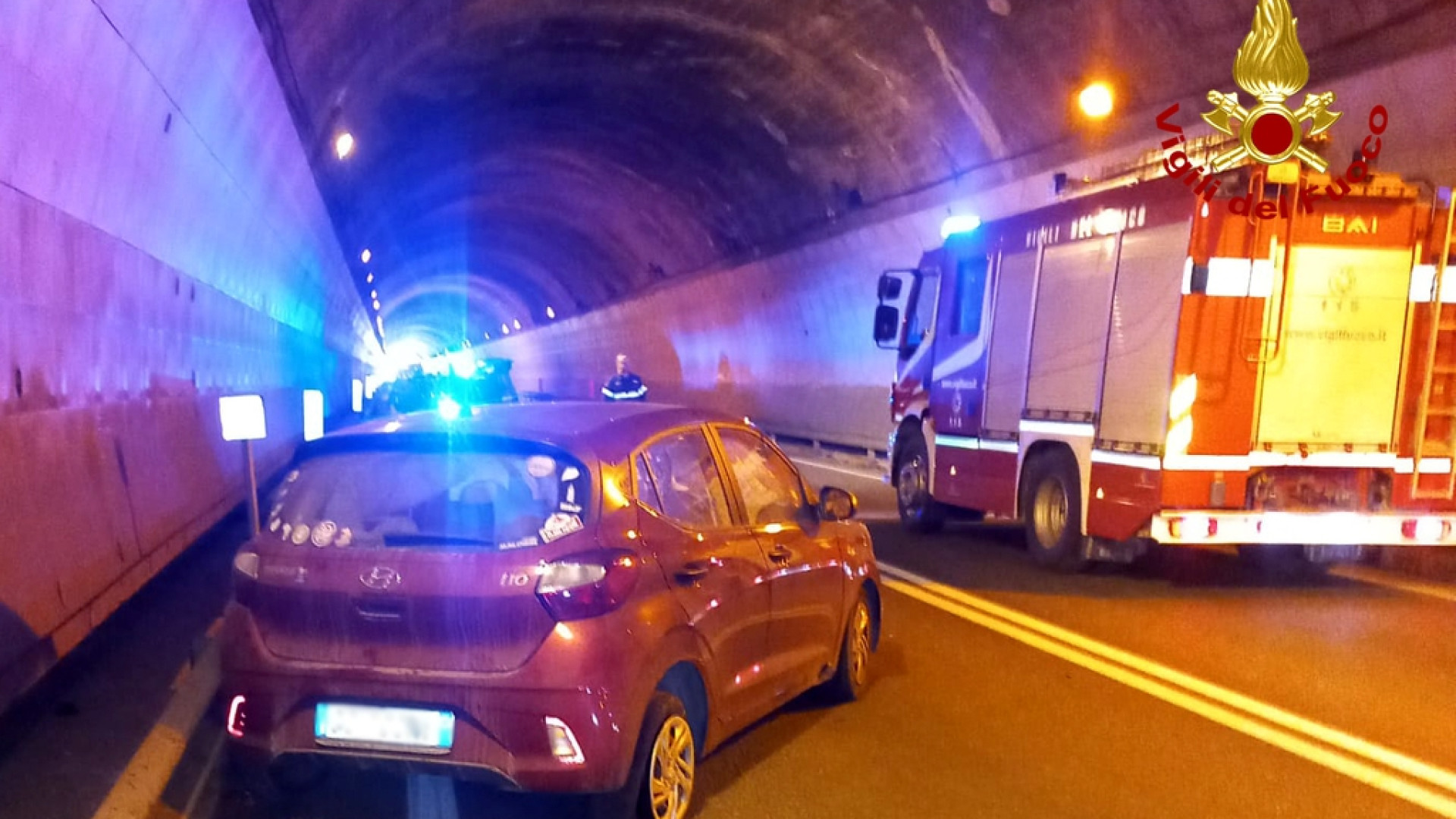 Incidente nella galleria Barberino: SS45 bloccata per due ore, traffico in tilt