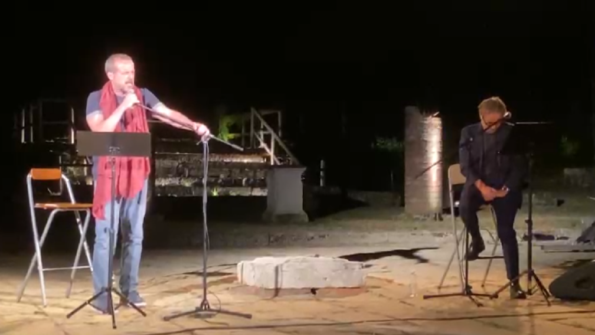 Teatro e psicanalisi: "Eredità" di Perrotta e Recalcati fa il pieno di applausi a Veleia