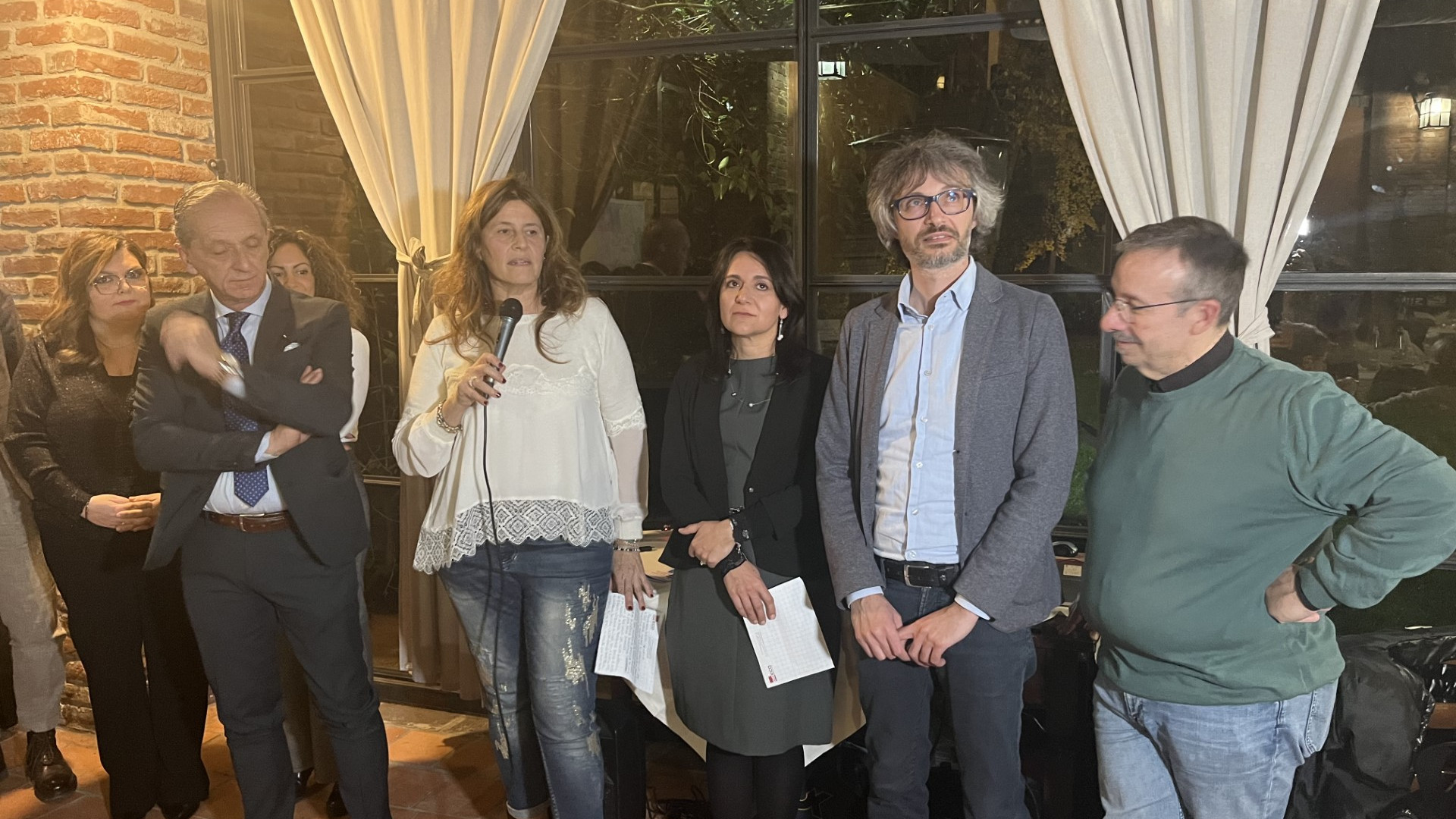 Grazie al piccolo Emanuele in 190 a cena a Niviano per aiutare la ricerca e Aisphem
