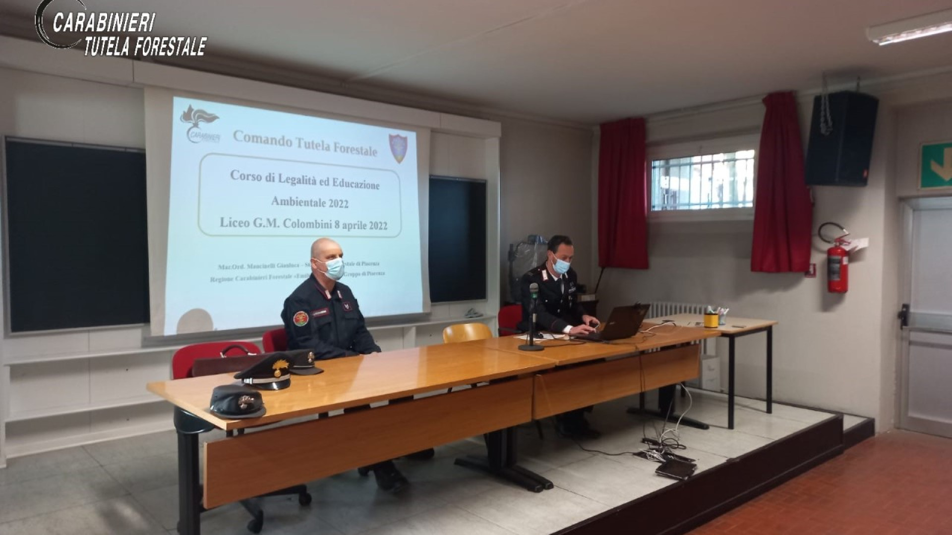 Gli studenti del Colombini a lezione di tutela ambientale. "Non siate indifferenti"