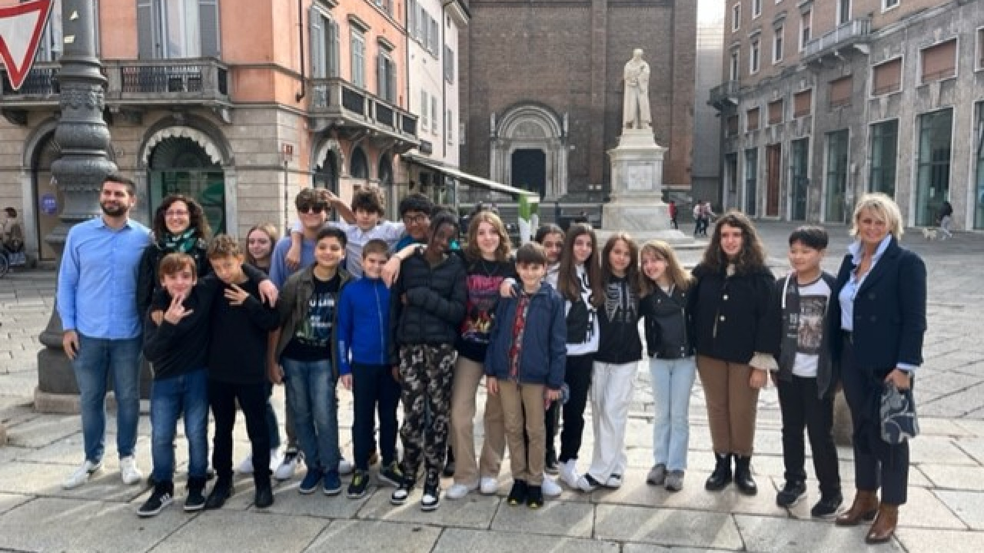 Gli studenti della Dante su Rai uno. "Stupendo ritornare insieme dopo la pandemia"