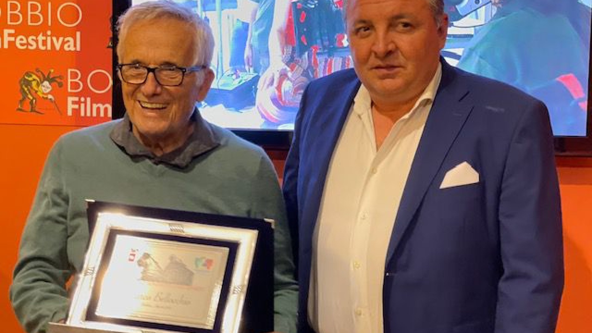 Piacentino Benemerito nel Mondo: il regista Marco Bellocchio premiato a Bobbio