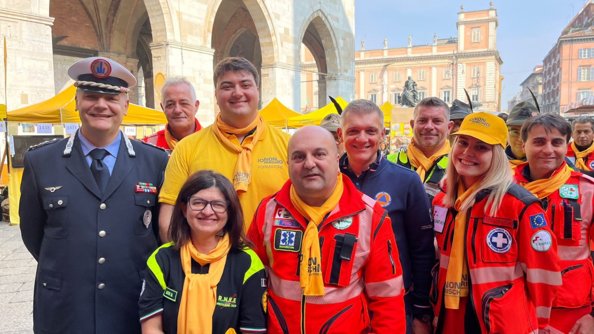"Io non rischio": operatori e mezzi di Protezione civile sul Facsal per sensibilizzare