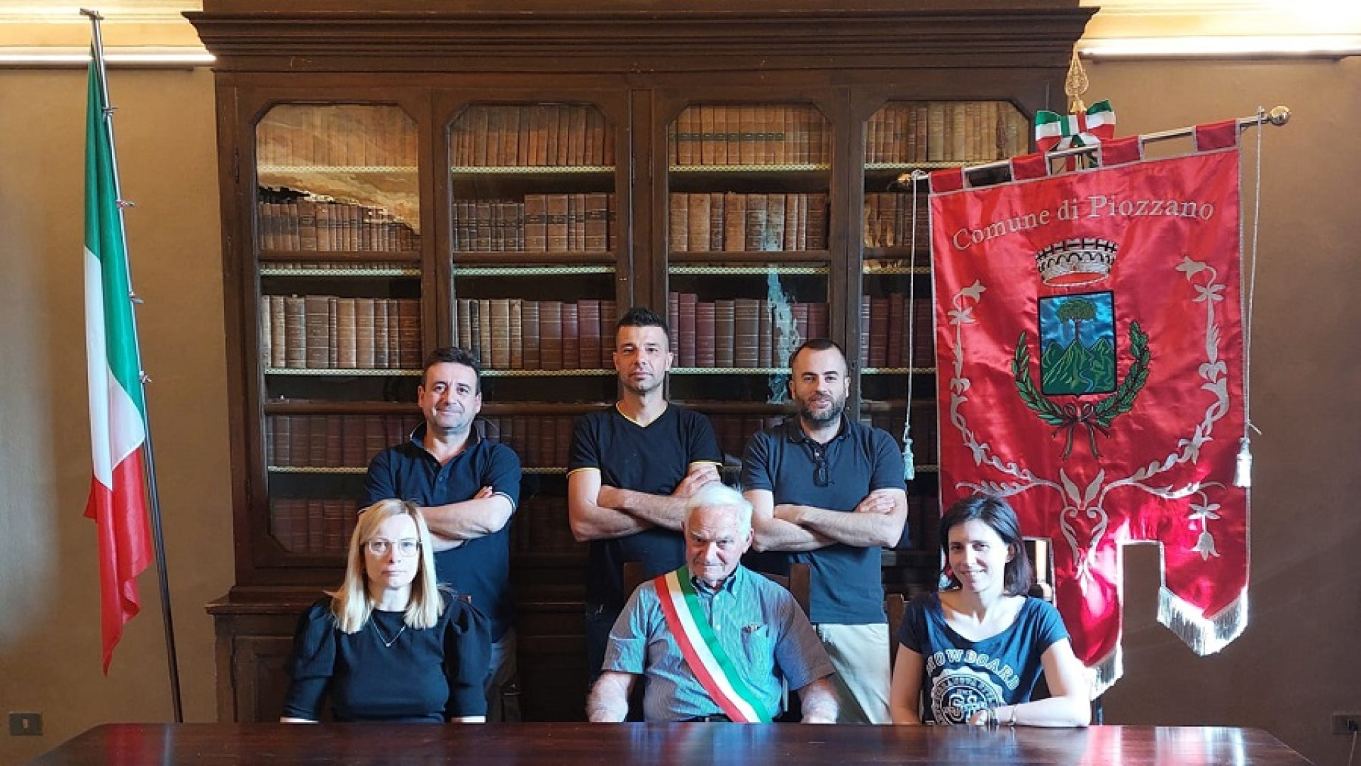 Piozzano, il Comune omaggia i suoi cinque dipendenti per la Festa della Repubblica