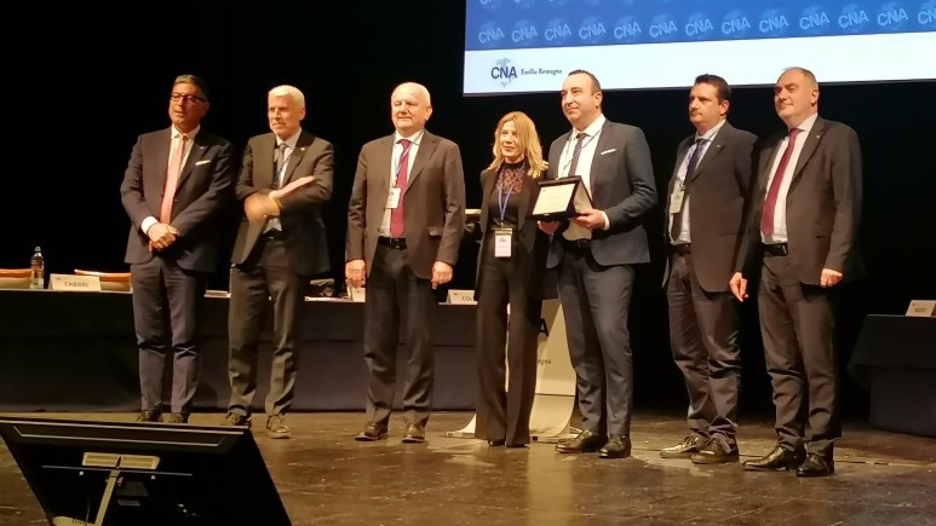 “Patto per il lavoro e per il clima”. Premiata da Cna l'azienda piacentina Acem
