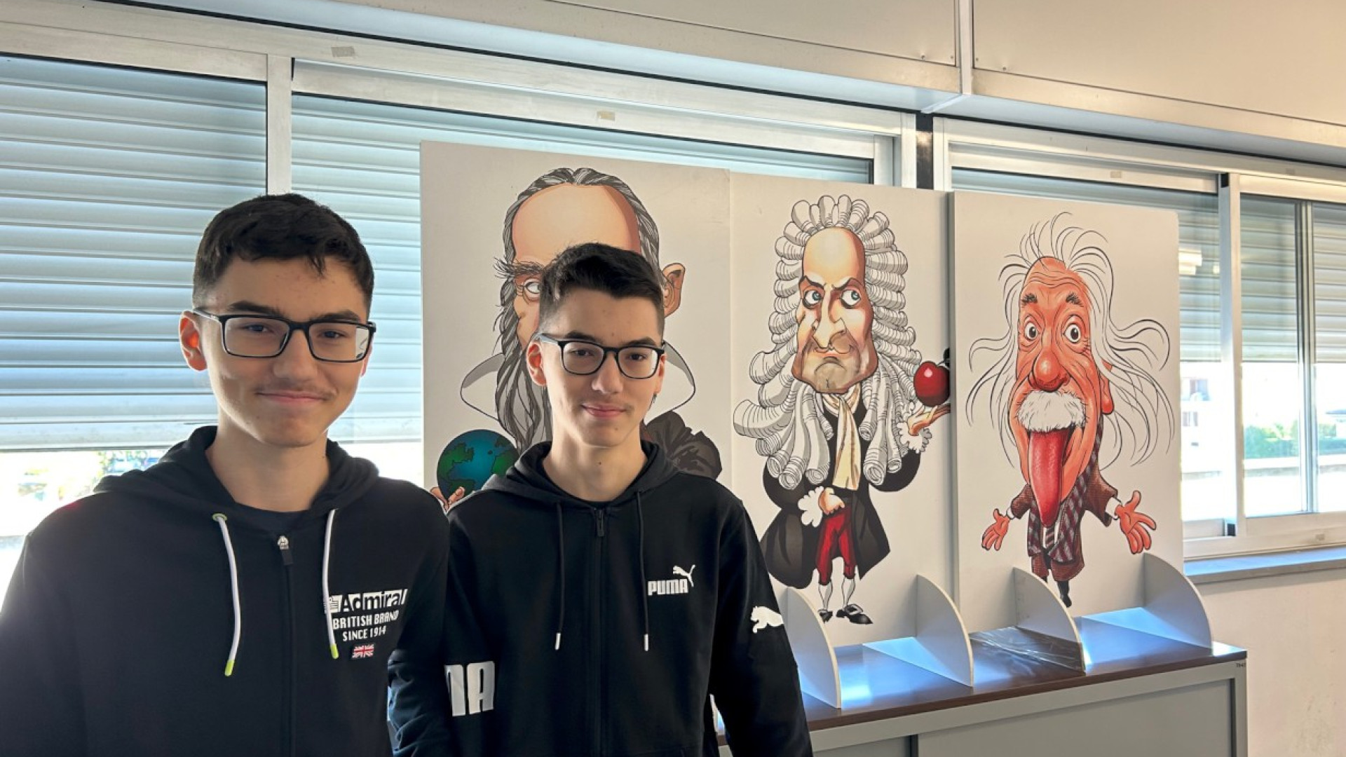 Marcel e Marius, giovani geni della matematica. Settimana a Pisa in vista delle Olimpiadi