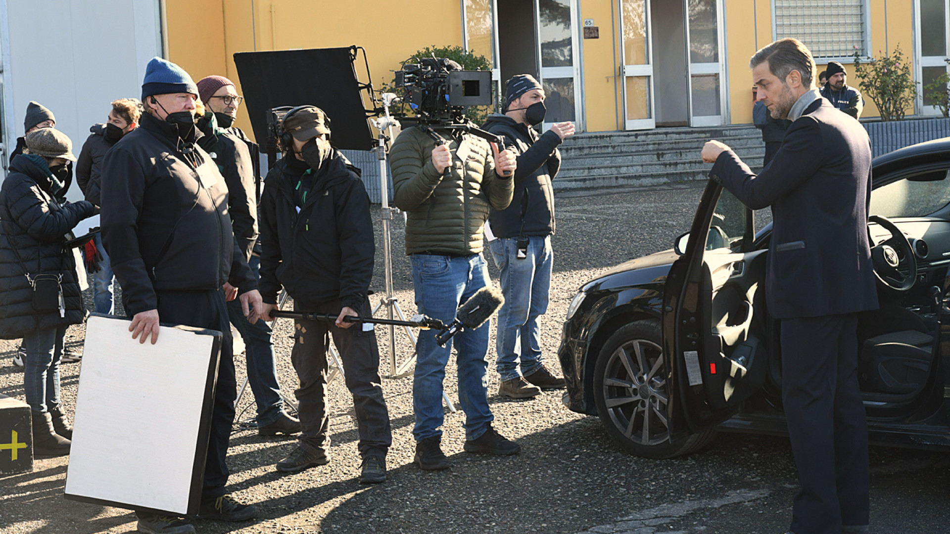 In questi giorni il carcere è diventato il set del film "Il giardiniere"