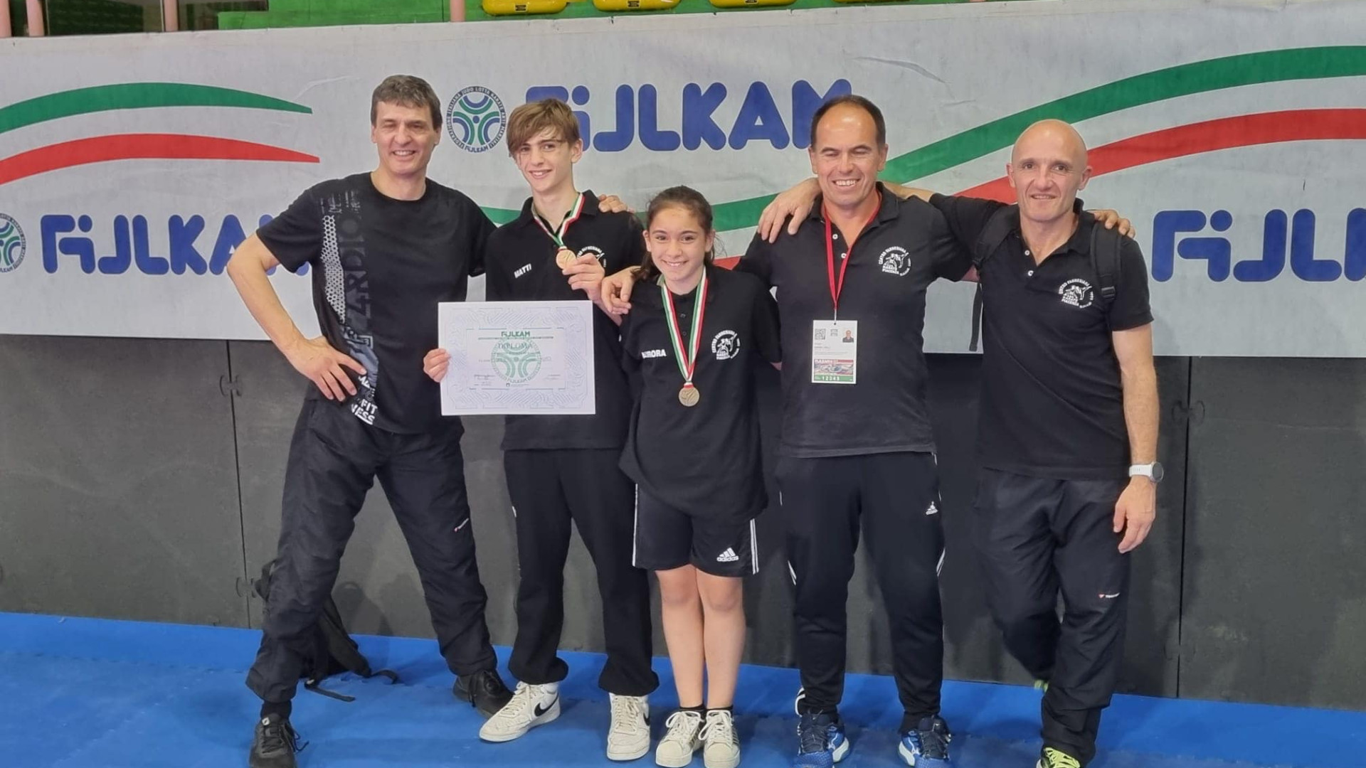 Il Karate Farnesiana sul tetto d'Italia con un super Mattia Bongiorni