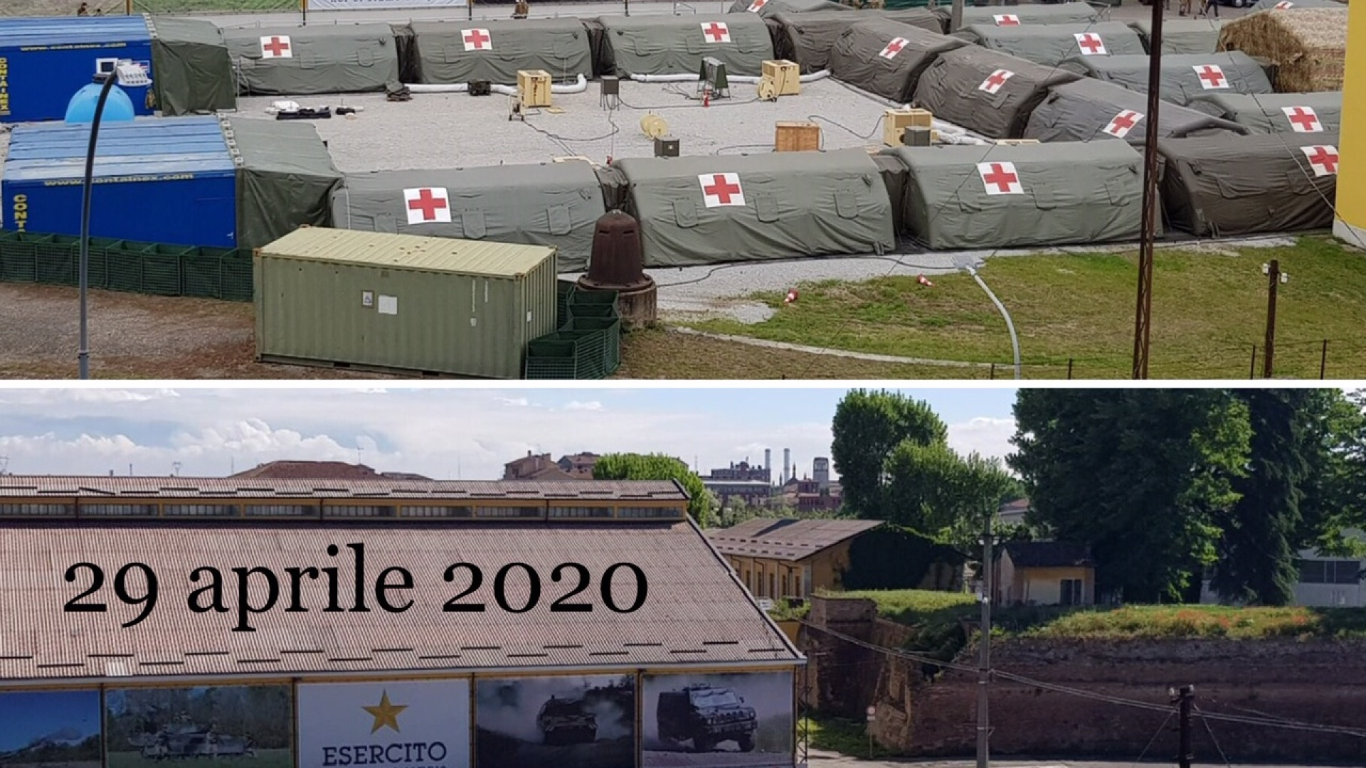 Ospedale da campo, il comandante Scarano: "Esperienza inedita, grazie Piacenza"