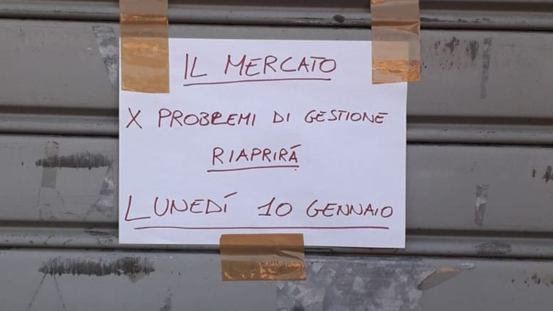 Quarantene e ferie, il mercato di piazza Casali riapre lunedì 10 gennaio