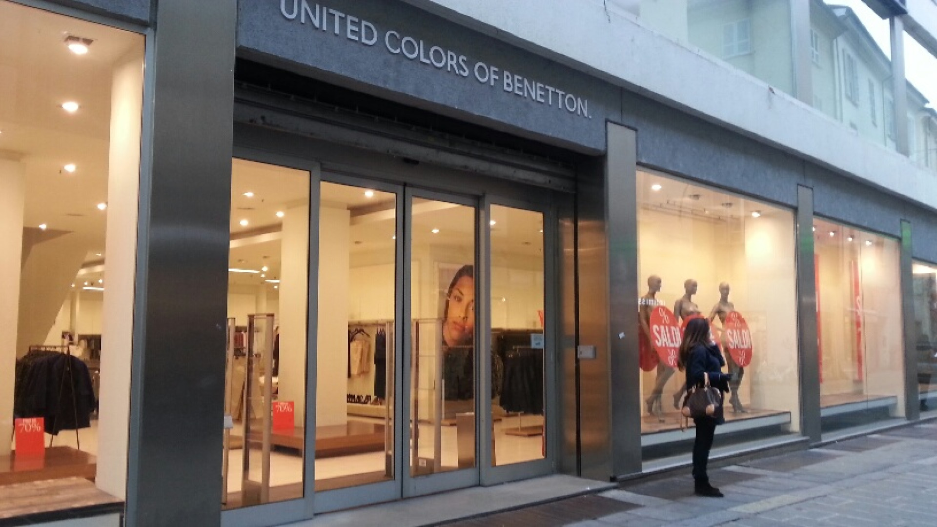 Benetton chiude il 28 febbraio. A casa sette dipendenti