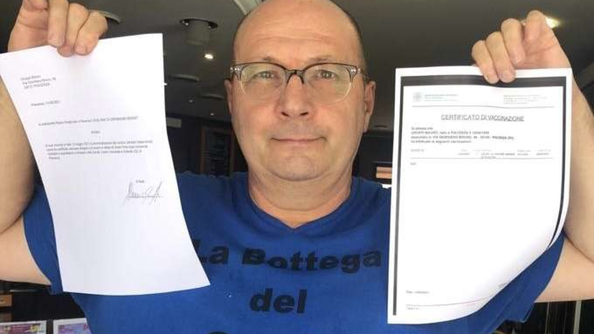 Vaccinati, ma senza Green pass. L'odissea di due abitanti di San Giorgio