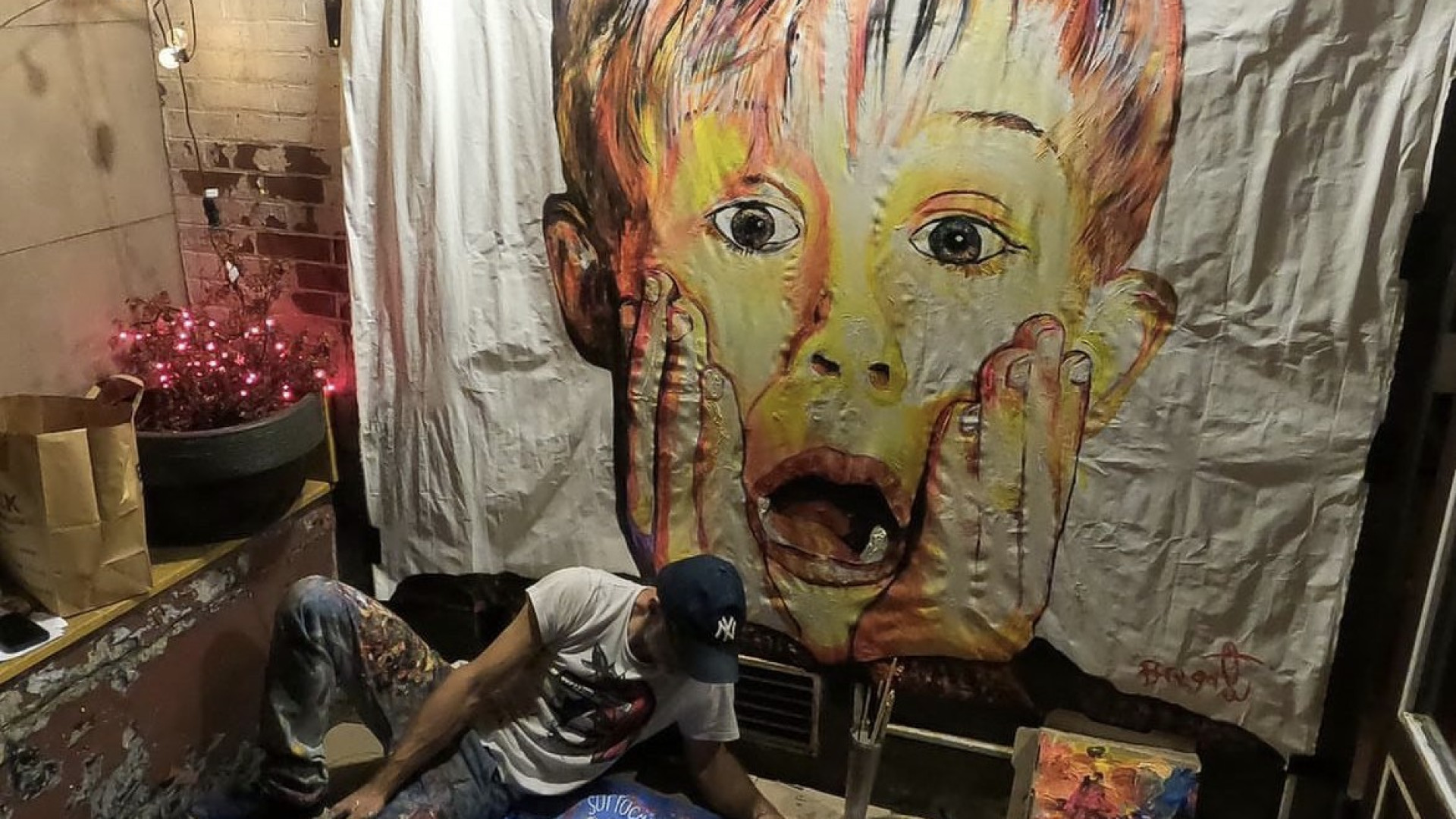 L'artista dei vip e il Trebbia "seconda casa". "La provincia giudica solo quel che sogni"