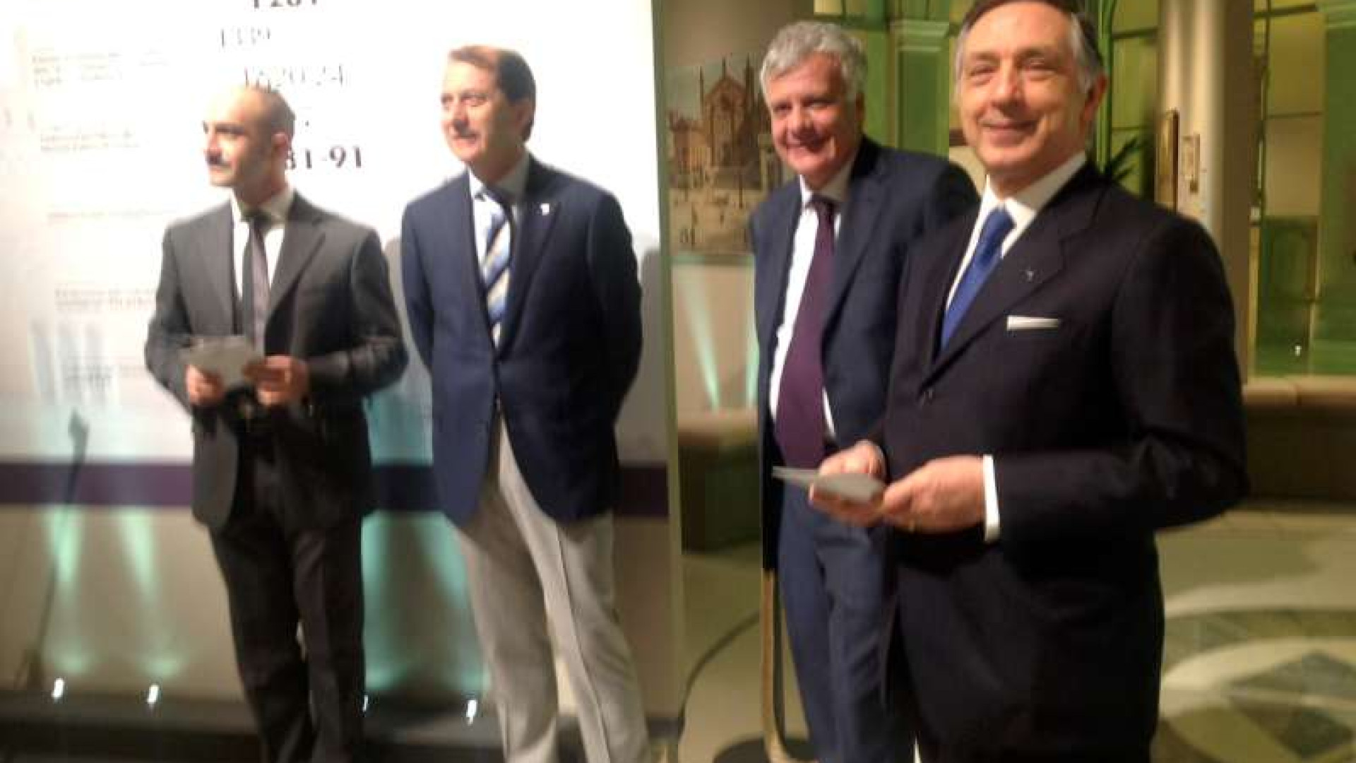Il ministro Galletti alla mostra su piazza Cavalli: "Questa è l'Italia che mi piace"