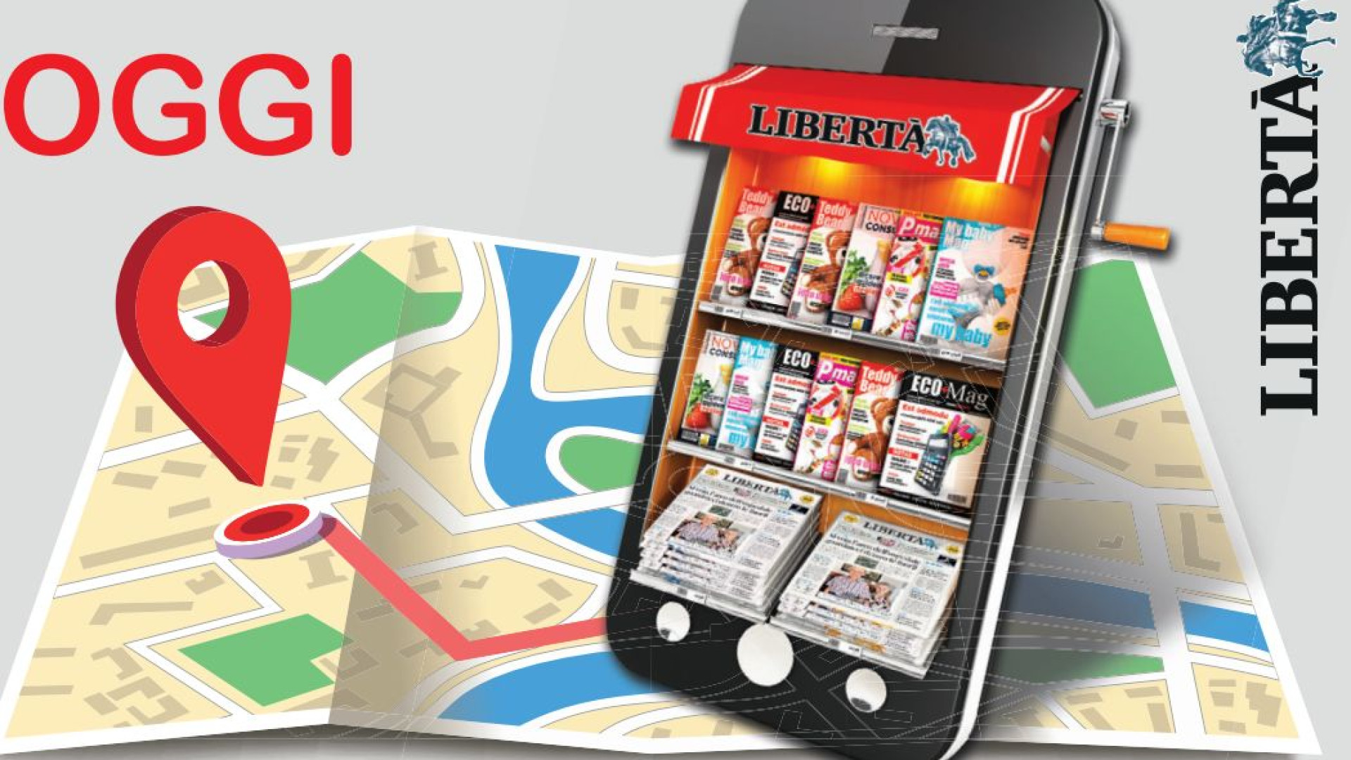 Edicole aperte, dove trovare Libertà con la geolocalizzazione