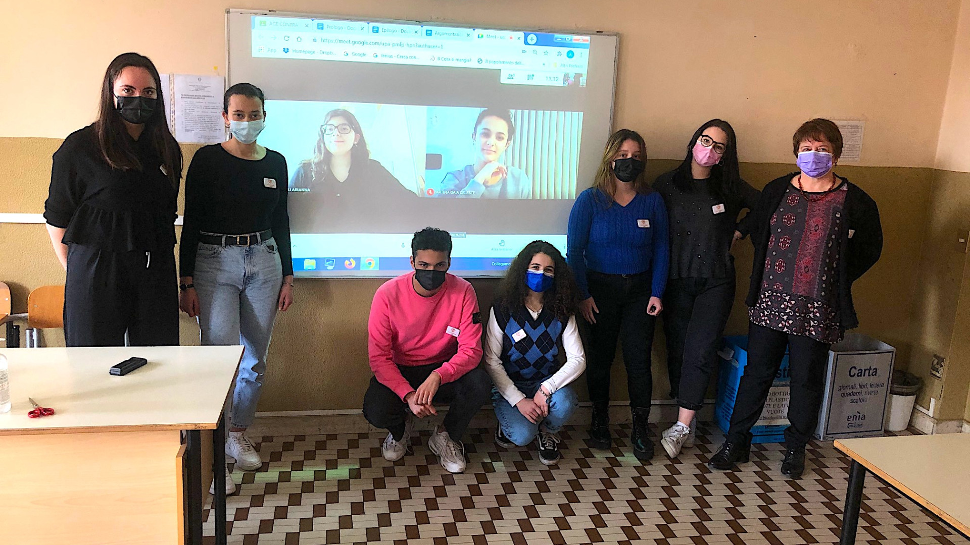 I giovani filosofi del Colombini: “Uomo altruista, il Covid lo dimostra”