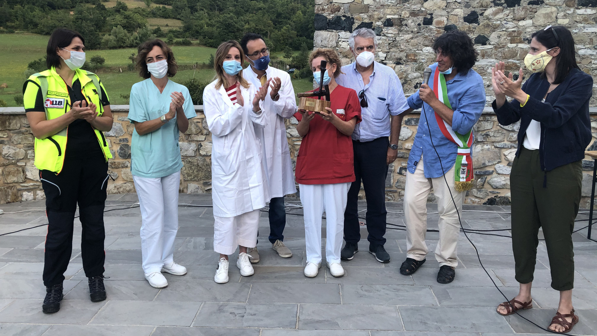 Lotta al Covid, premiato l'ospedale di Bobbio. "Come una famiglia"