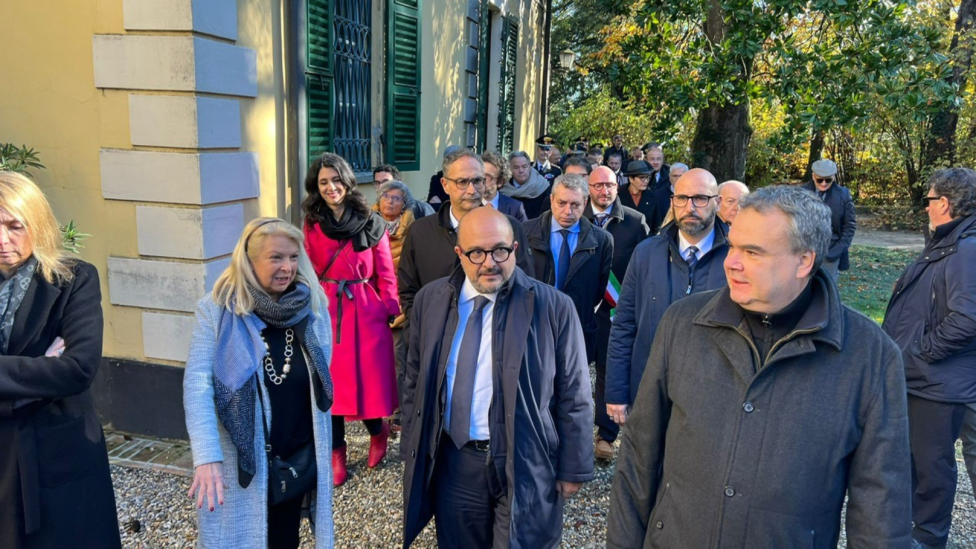 Il ministro della Cultura Sangiuliano a Villa Verdi. "Attrattività internazionale"