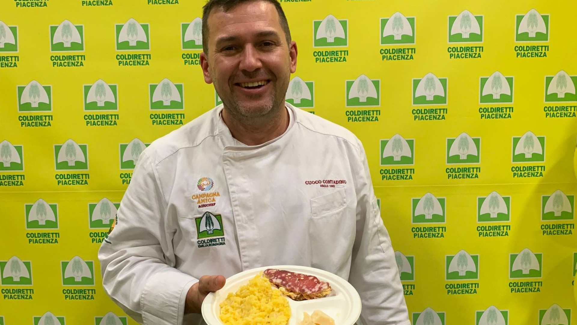 Piacenza Expo, il risotto alla zucca di Paolo Oddi conquista tutti a Buon vivere