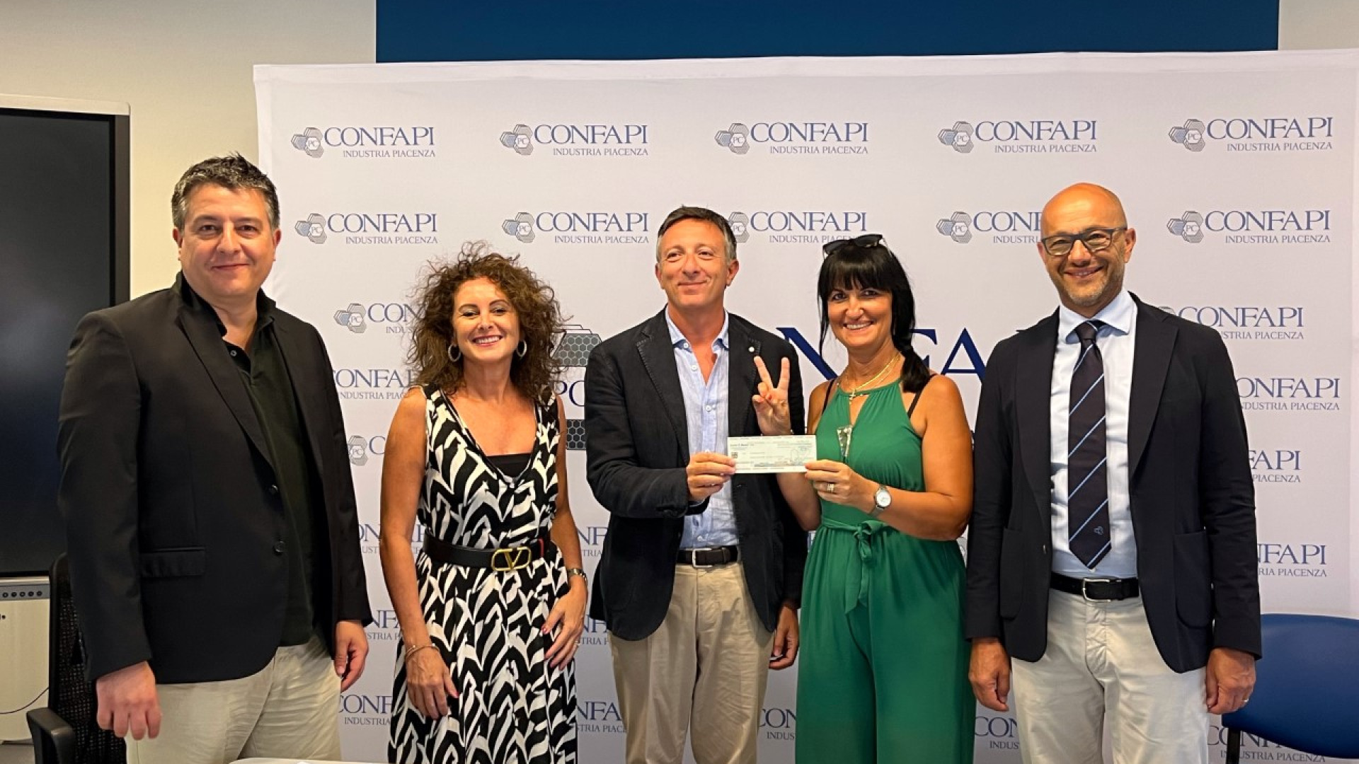 Furto a "Oltre l'autismo", Confapi Industria dona 2mila euro raccolti da 16 aziende