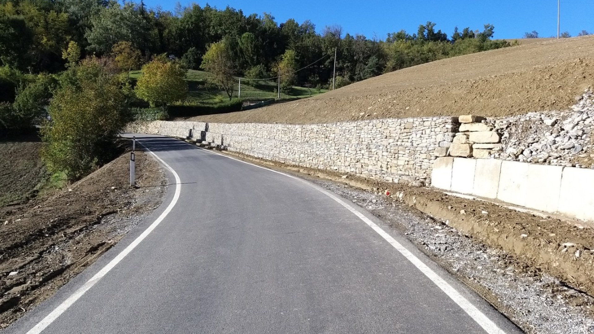 Bobbiano, conclusi i lavori alla strada provinciale danneggiata dal maltempo