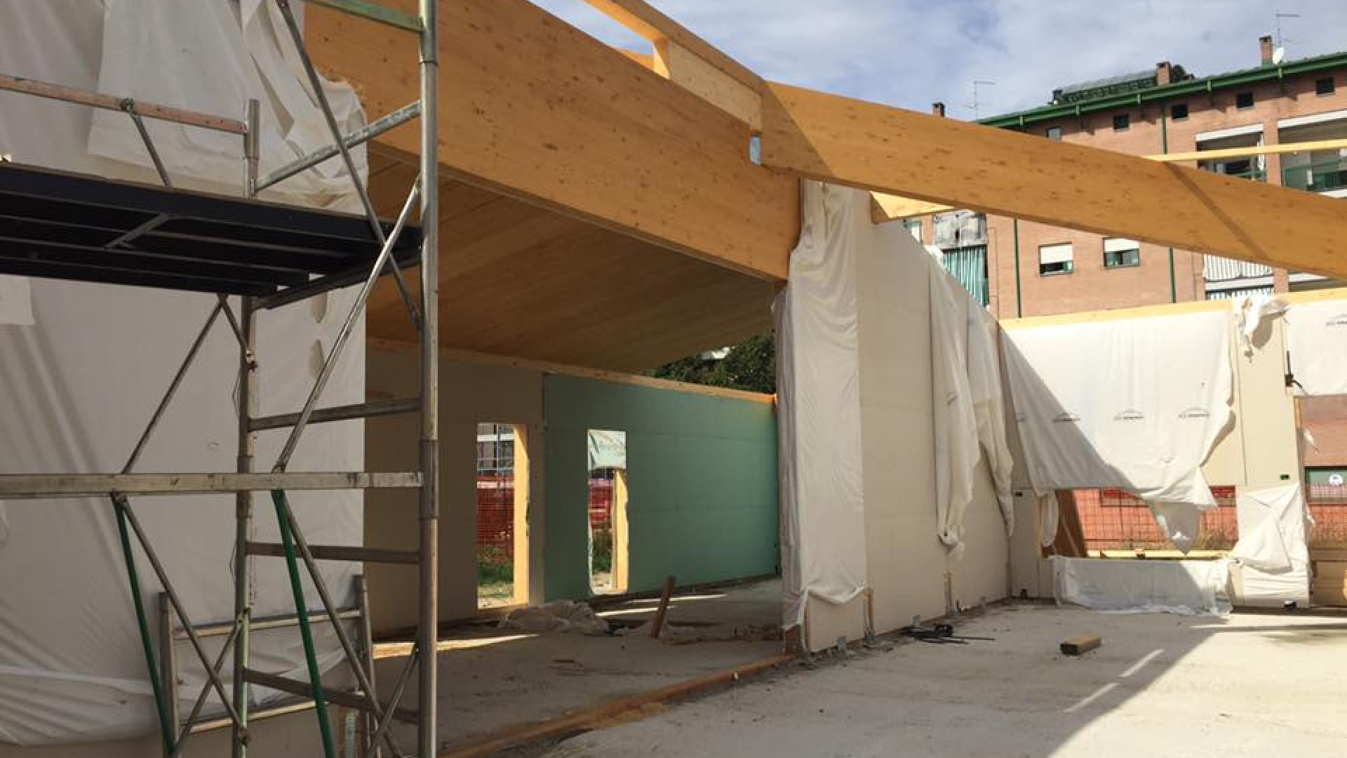 Asilo internazionale in via Sbolli, prosegue il cantiere: a gennaio l’apertura