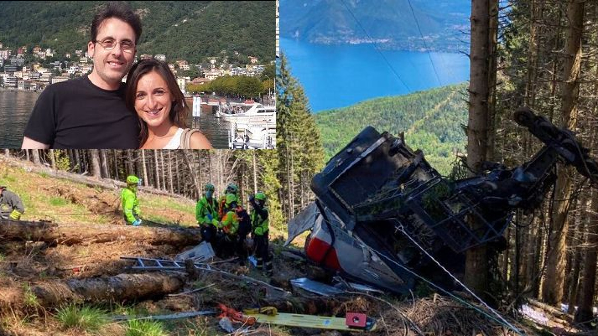 Dramma del Mottarone, cordoglio per la scomparsa di Roberta e Angelo