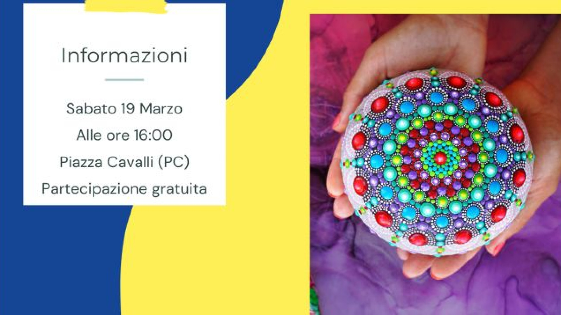 Meditazione yoga per la pace nel mondo, sabato 16 in Piazza Cavalli