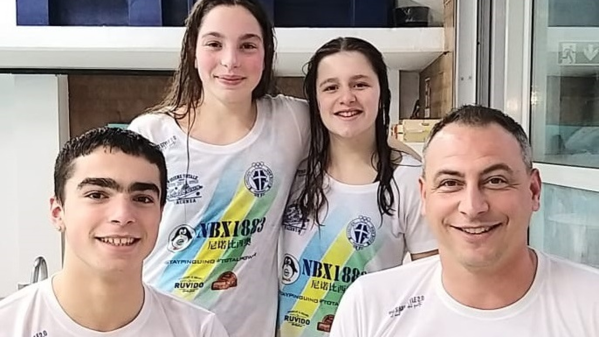 Nuoto, esordio ai Criteria per Lucrezia Dordoni, Elena Zilli e Fabio Ricci della Nino Bixio