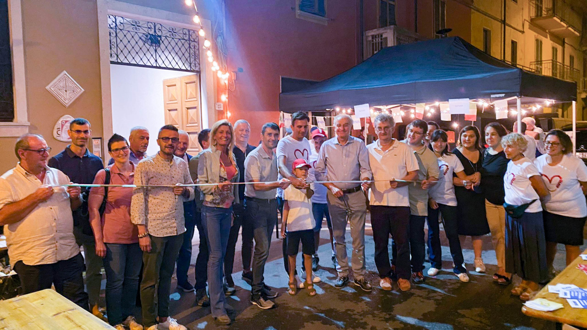 La sezione Avis di Pianello in festa per il rinnovo dei locali della sede di via Roma