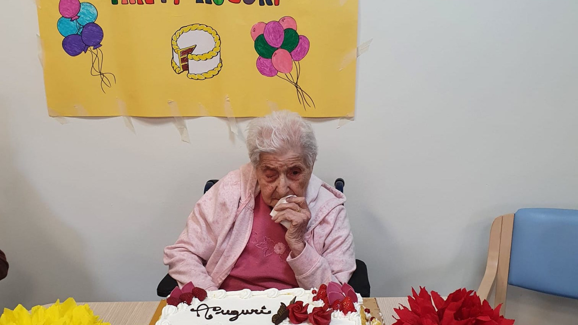 La piacentina Ines Prazzoli compie 101 anni: la casa di riposo le dedica una festa