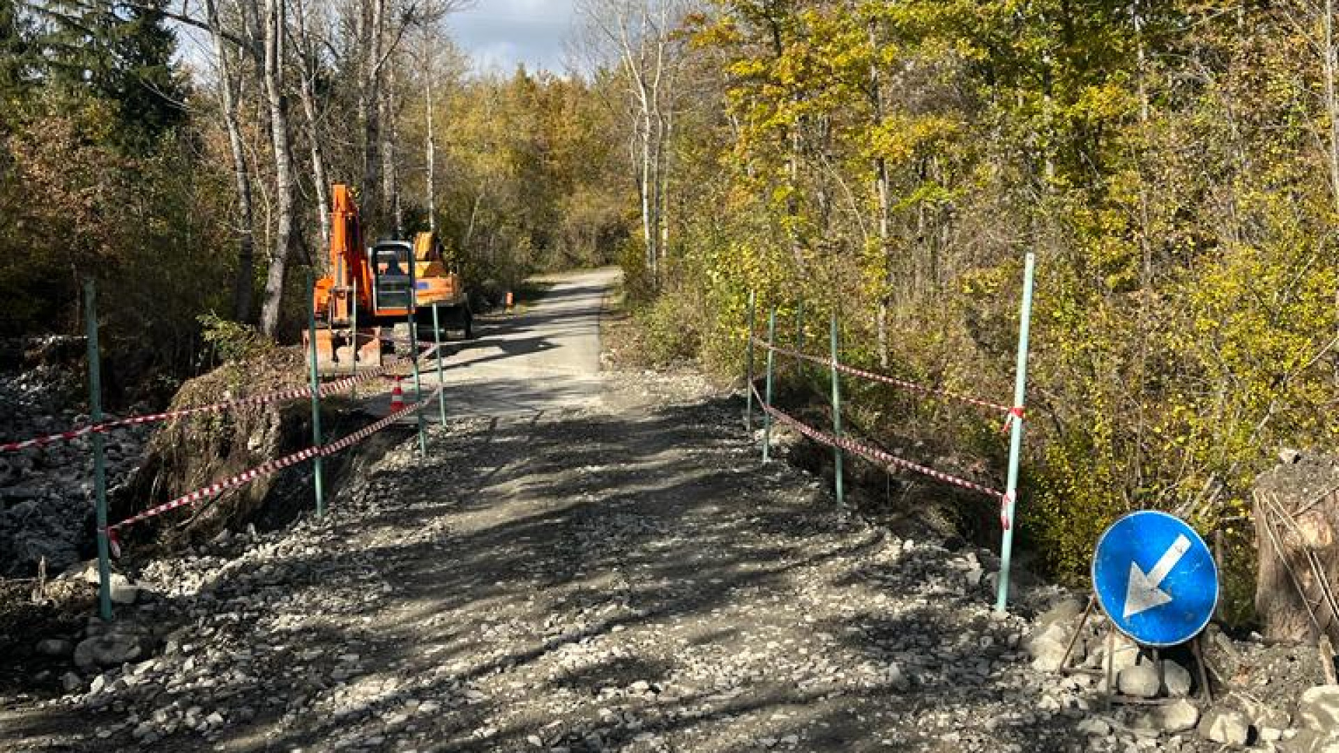Castagnola non è più isolata. Libera anche la strada da Ferriere a Casaldonato