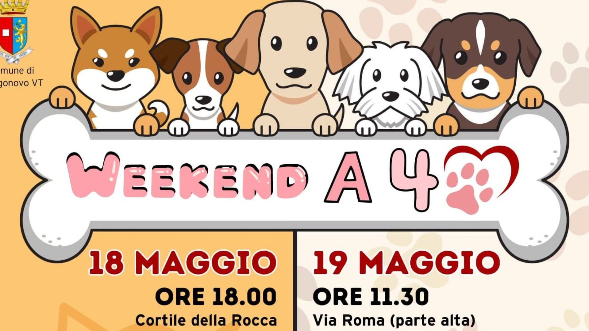 A Borgonovo un fine settimana dedicato agli amici a quattro zampe