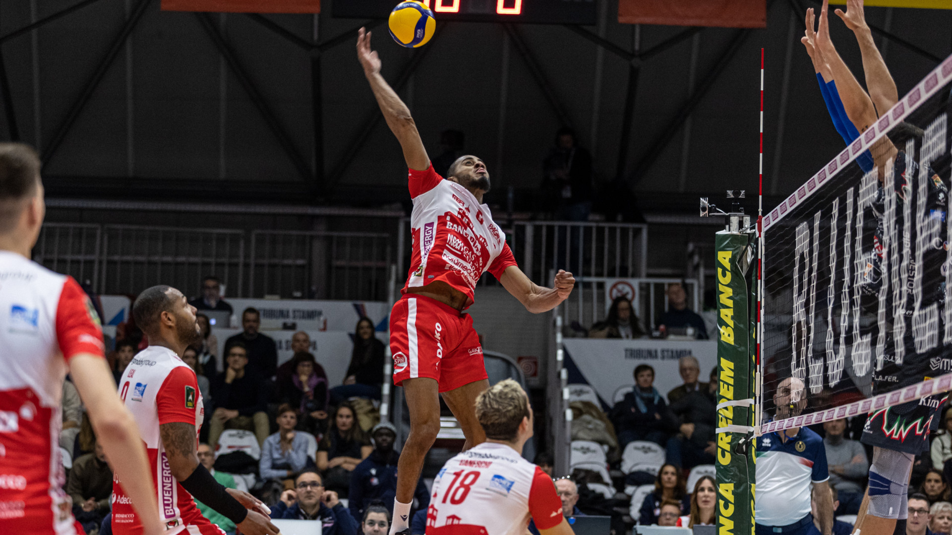 Stasera Volley Piacenza, finito il girone d'andata si pensa già al futuro in casa Gas Sales