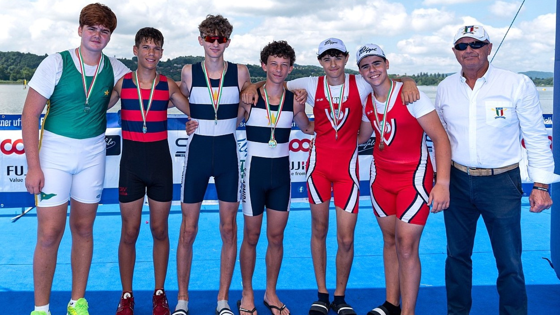 Canottaggio, un argento e due bronzi per la Vittorino al "Festival dei giovani"