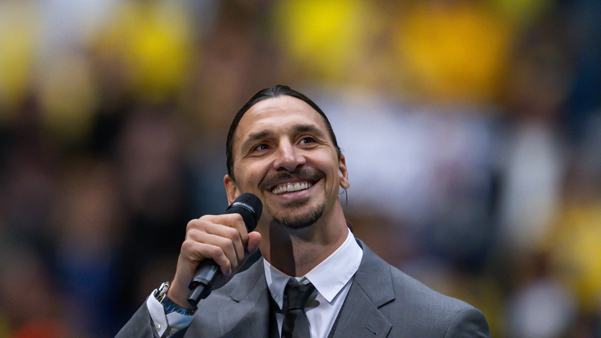 Ibrahimovic, Figo e Ceferin girano al Municipale lo spot per la Champions League