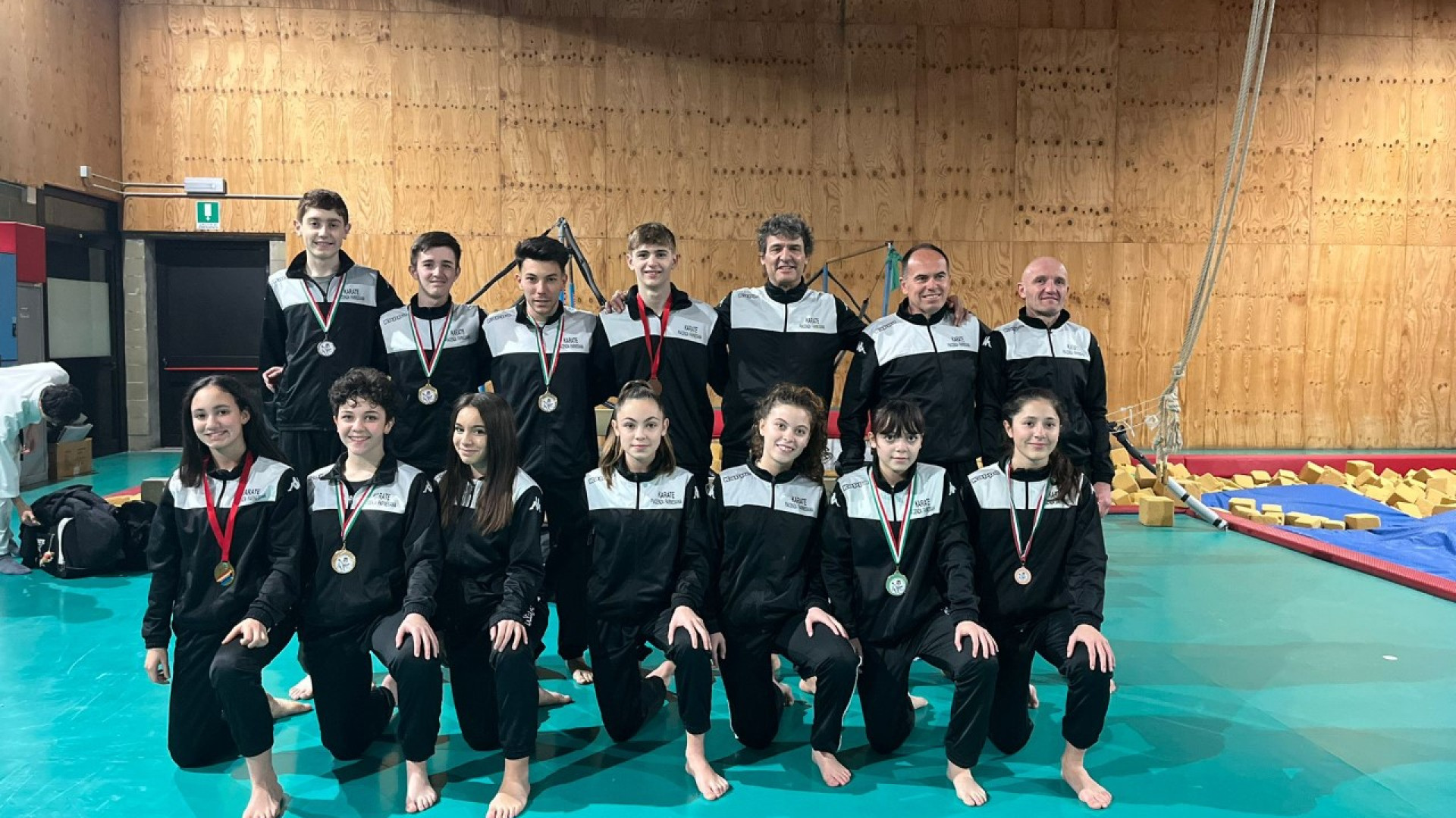 Il Karate Piacenza Farnesiana fa il pieno di medaglie all'Open di Toscana