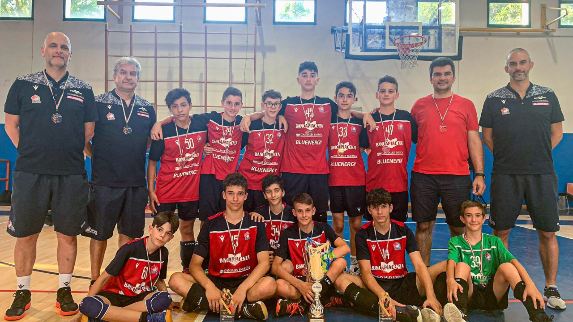 Gas Sales Bluenergy, l'Under 13 maschile vince il trofeo "Città di Treviso"