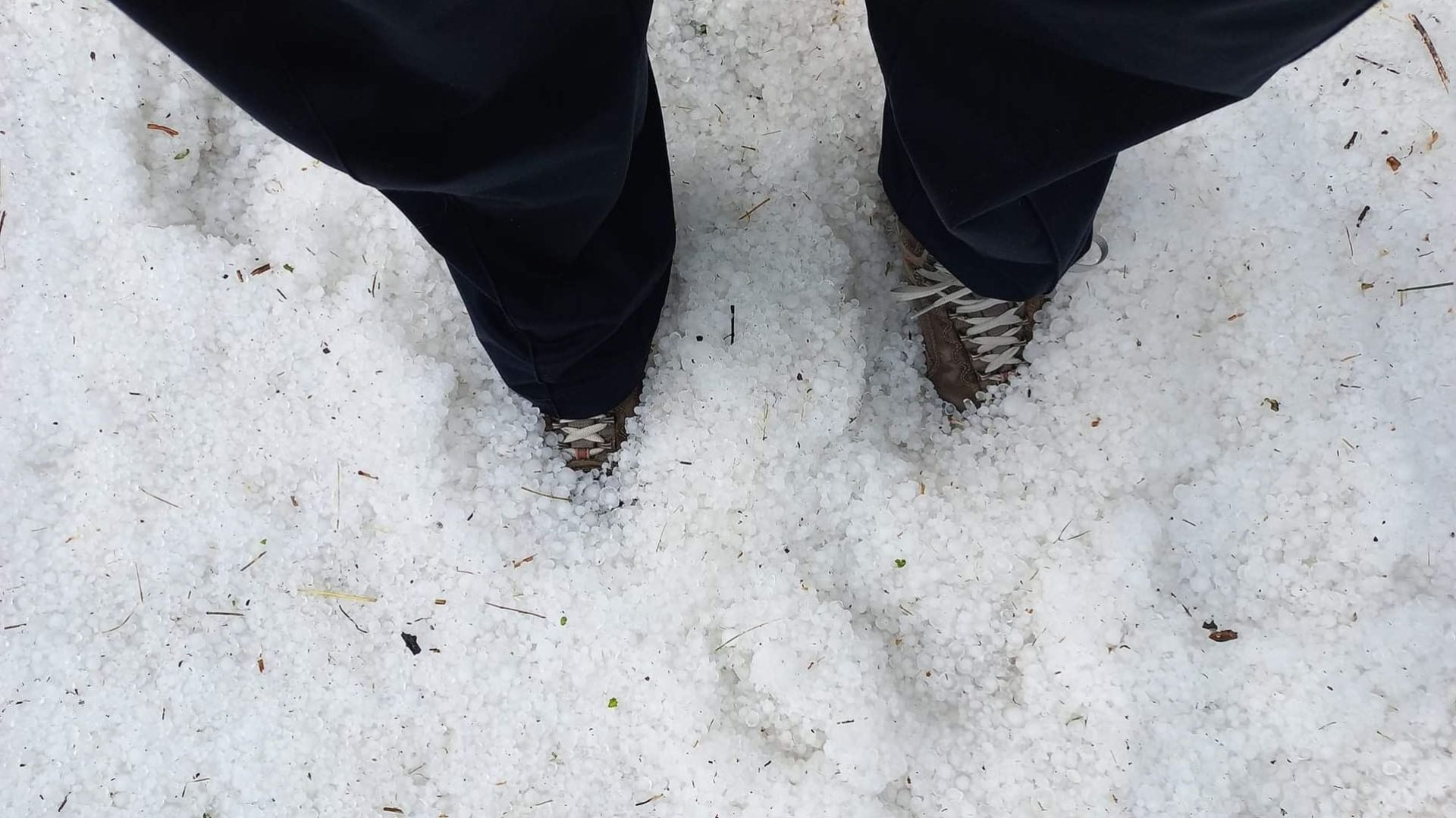 Temporali nelle alte valli, grandine da Marsaglia a Retorto. Chicchi come noci