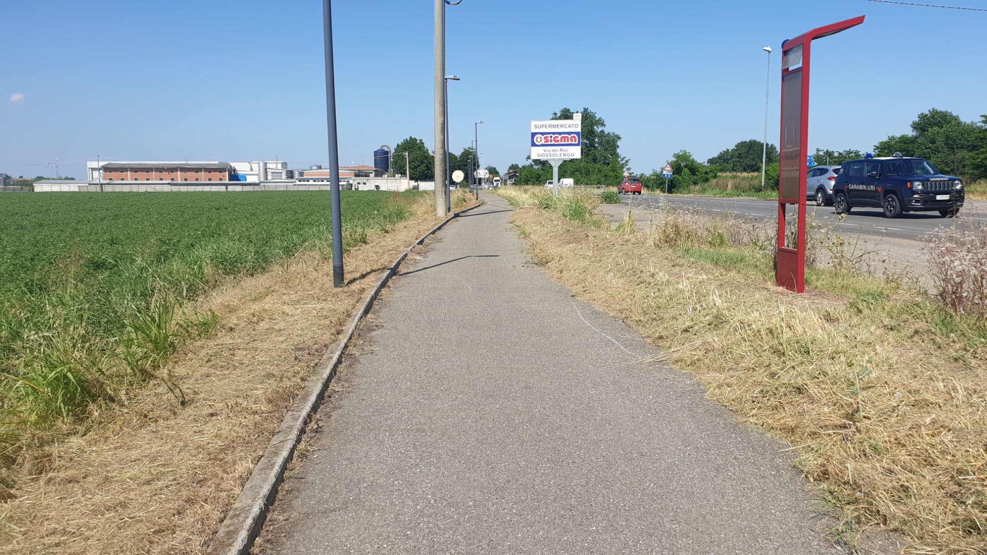 Il Comune di Piacenza scopre che è sua competenza, partito lo sfalcio della ciclabile
