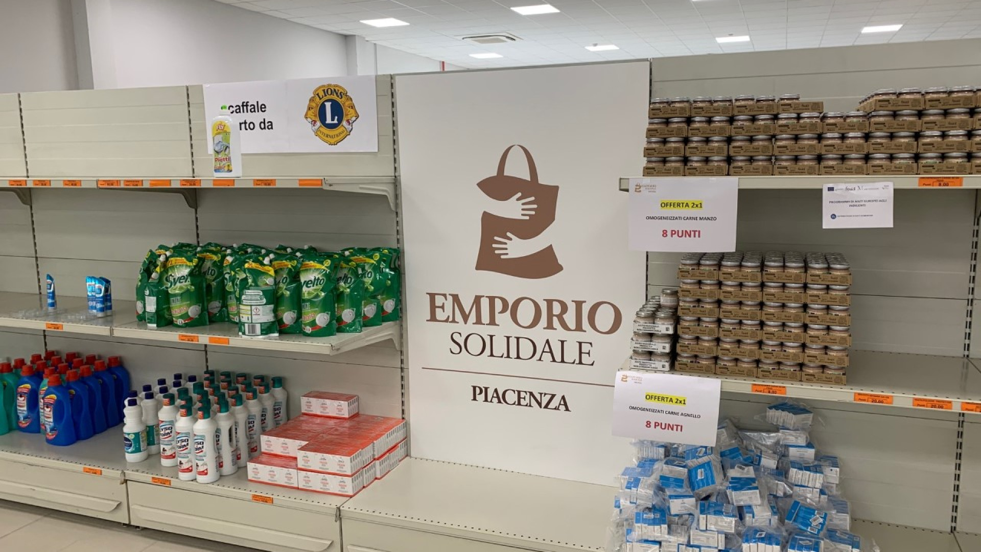 Emporio Solidale, nel 2021 raddoppiate le famiglie bisognose. "Il 2022 fa paura"