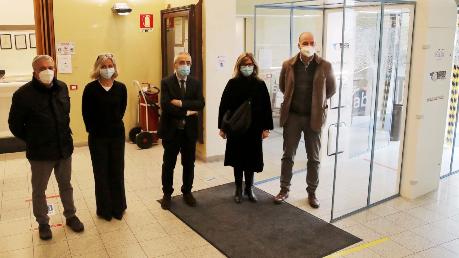 Al Vittorio Emanuele il tunnel di sanificazione fornito da Gas Sales