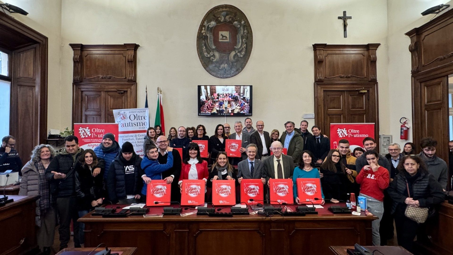 Una box sotto l'albero con ingredienti per la pizza: l'idea natalizia per Oltre l'Autismo