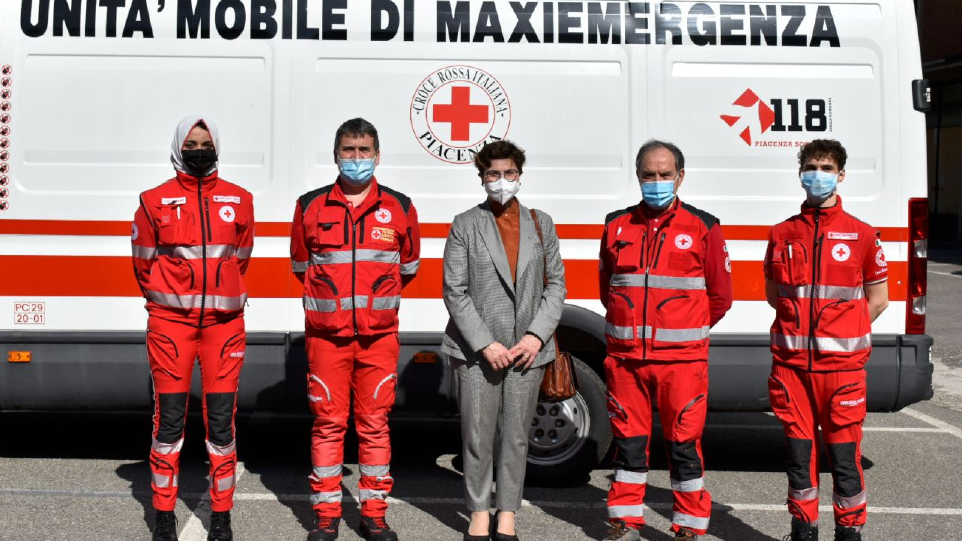 Il prefetto Daniela Lupo visita la Cri. Guidotti:" Stimolo a operare sempre meglio"
