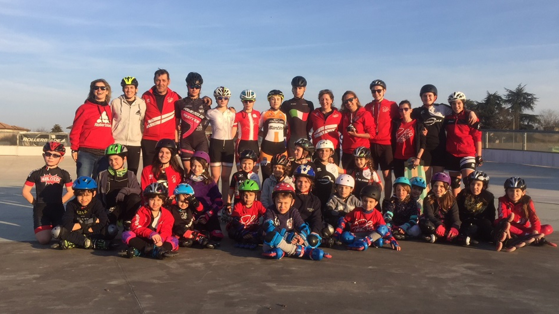 Per i giovani atleti di Piace Skaters allenamento con la campionessa Erika Zanetti