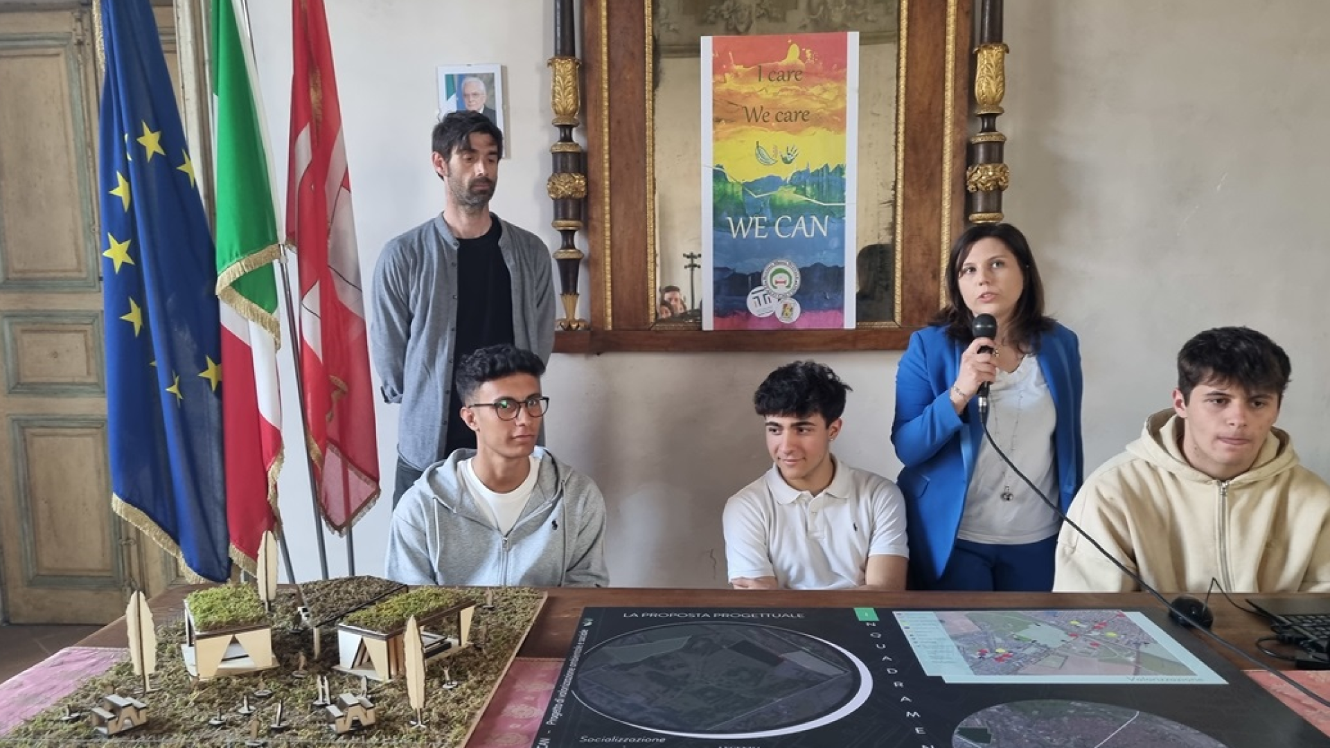 Due aule ecosostenibili nel parco di Montecucco: l'idea degli studenti del Tramello
